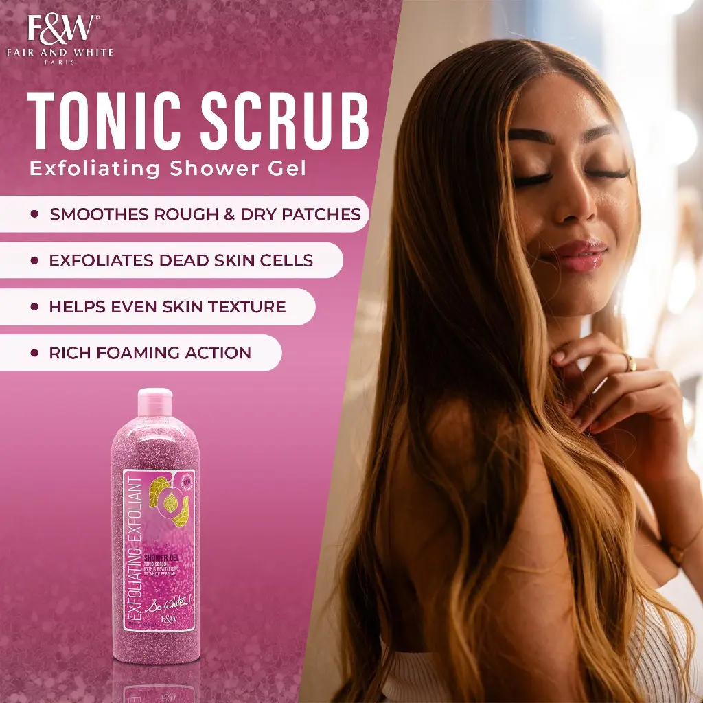 F&W SO WHITE SHOWER GEL TONIC SCRUB 940ML - 05.webp