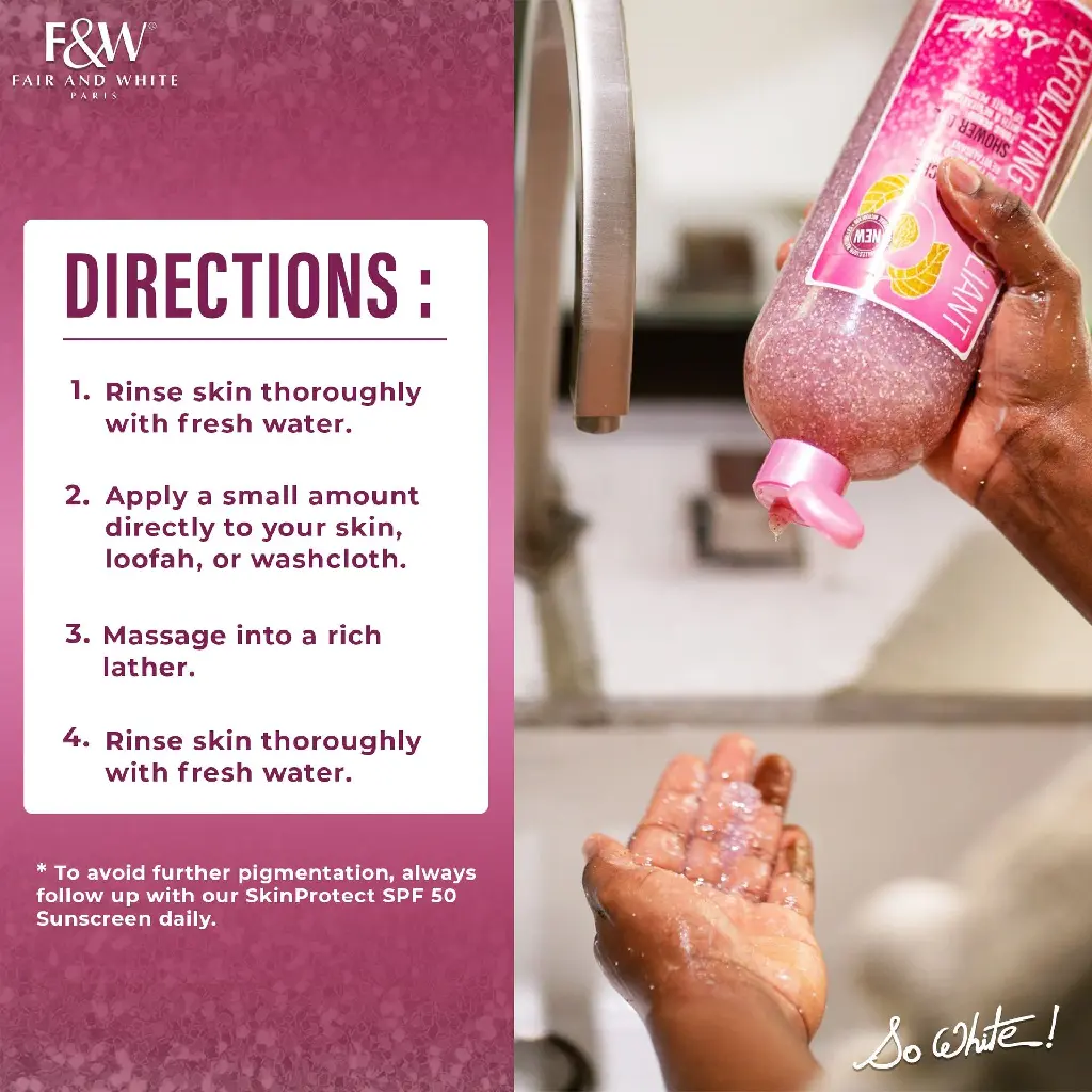F&W SO WHITE SHOWER GEL TONIC SCRUB 940ML - 07.webp